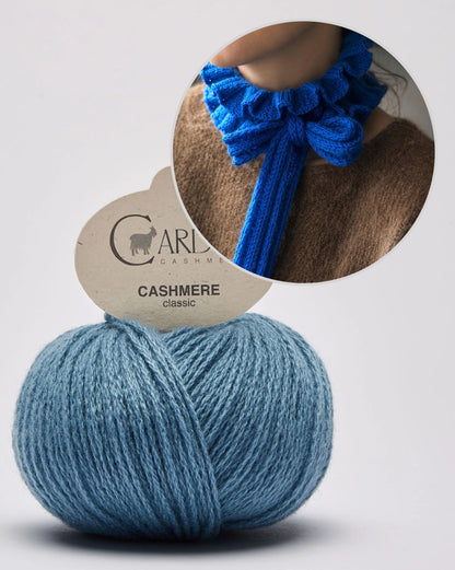 Elisabeth Mini Scarf | mit Gratisanleitung aus Classic Cashmere von Cardiff