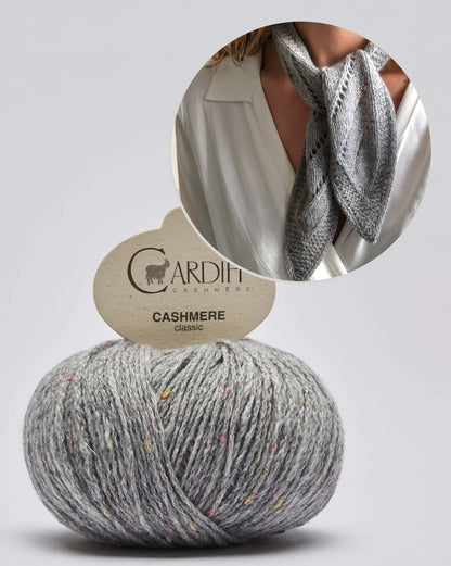 Paula-m Elise Scarf mit Classic cashmere von Cardiff Cashmere 17