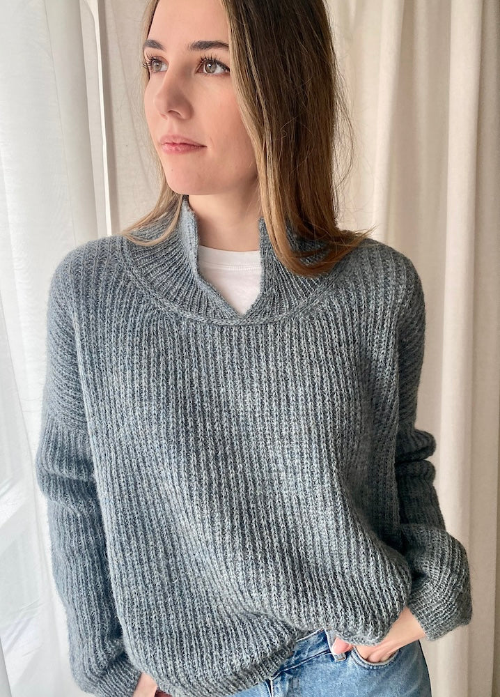 Elsbeth Judith Medvind Sweater aus Wool Local von Erika Knight 1