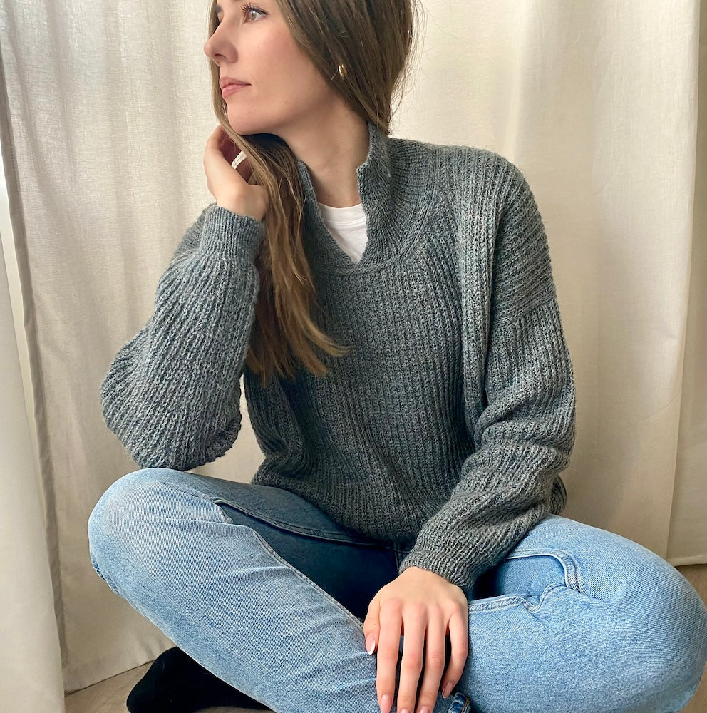 Elsbeth Judith Medvind Sweater aus Wool Local von Erika Knight 2