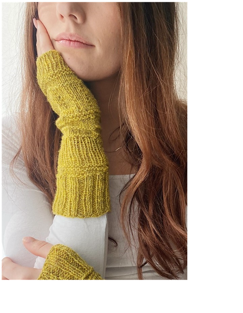 Elsbeth Judith Ribting Stulpen mit Wool Local von Erika Knight 1