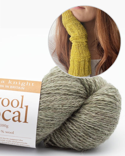 Elsbeth Judith Ribting Stulpen mit Wool Local von Erika Knight 10