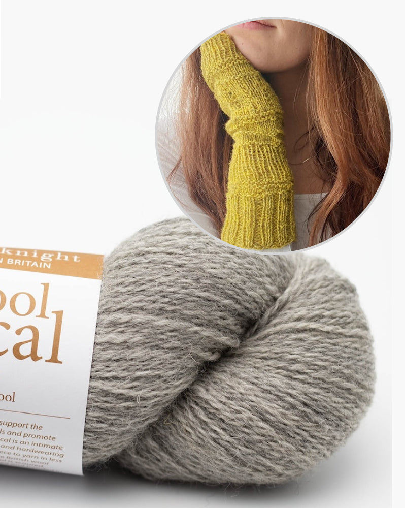 Elsbeth Judith Ribting Stulpen mit Wool Local von Erika Knight 8