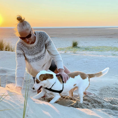 Chill on a Summer´s day Sweater | stressfreies Muster aus Ecopuno von Lana Grossa