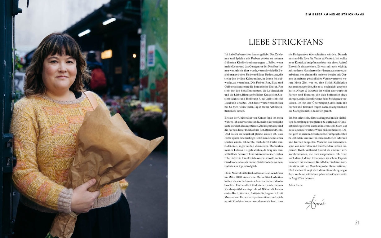 EMF Verlag Neons and Neutrale Das Strickbuch von Laine 2