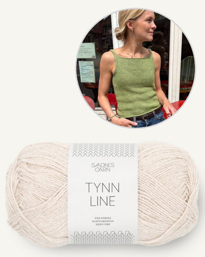 Emmy Top - Sandnes | delicate camisole top made from Tynn Line by Sandnes Garn
