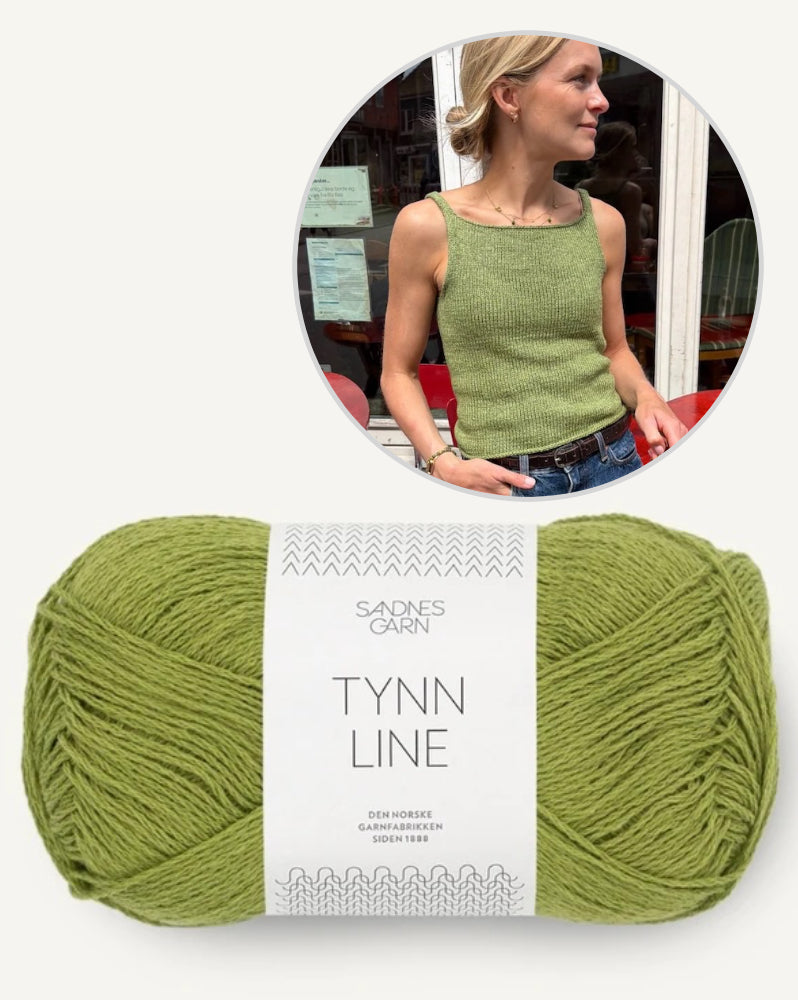 Emmy Top - Sandnes | delicate camisole top made from Tynn Line by Sandnes Garn