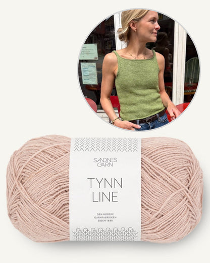 Emmy Top - Sandnes | delicate camisole top made from Tynn Line by Sandnes Garn