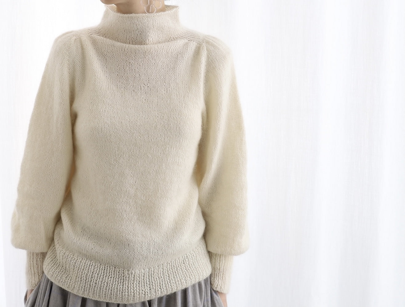 Eri Shimizu Yuu Blouse mit Rakuda und Sensai von ITO Yarn 6