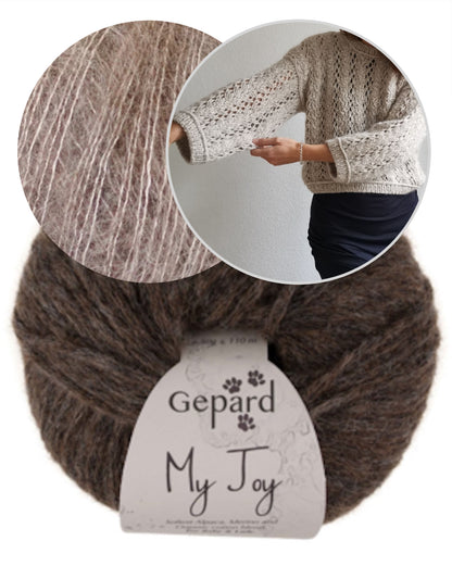 Estelle Sweater von Paula-m mit My Joy undKid Seta von Gepard Garn 11