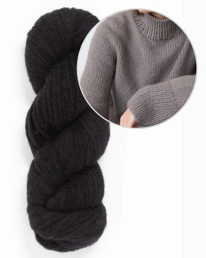 Etta | Basic-neule Woolfolkin Luft-langasta