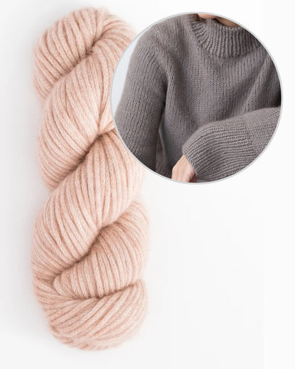 Etta | Basic-neule Woolfolkin Luft-langasta