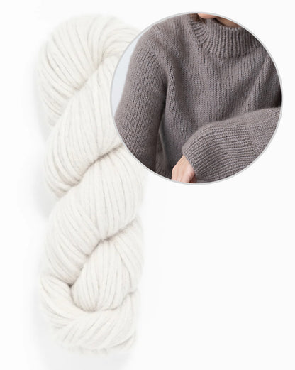 Etta | Basic-neule Woolfolkin Luft-langasta
