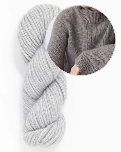 Etta | Basic-neule Woolfolkin Luft-langasta