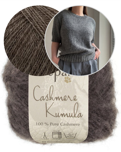 Etta Tee | fantastisch weiches Shirt aus Cashmere Kumula und Cashmere Lace von Gepard Garn