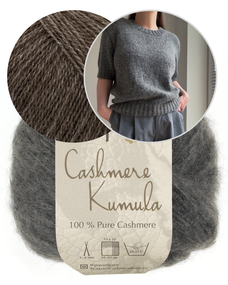 Etta Tee | fantastisch weiches Shirt aus Cashmere Kumula und Cashmere Lace von Gepard Garn