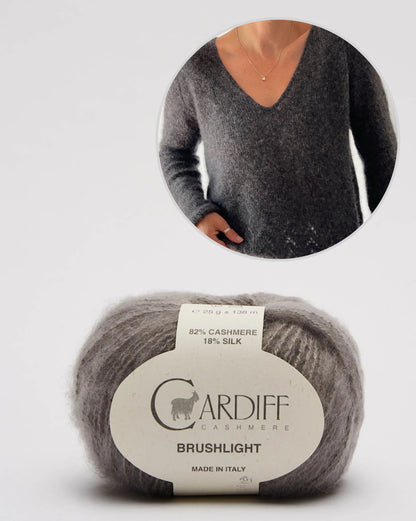 Evermore Sweater Lite | zarter Luxus aus Brushlight von Cardiff