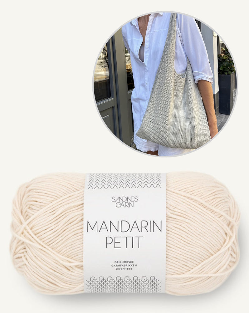 Paula-m Everyday Bag mit Mandarin Petit von Sandnes Garn 11