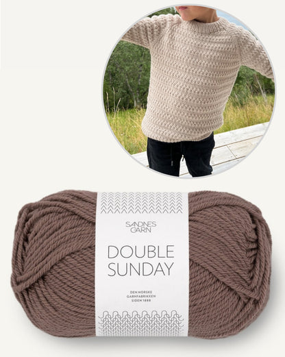 Zander Sweater Kids von Secondknit mit Double Sunday von Sandnes Garn 7