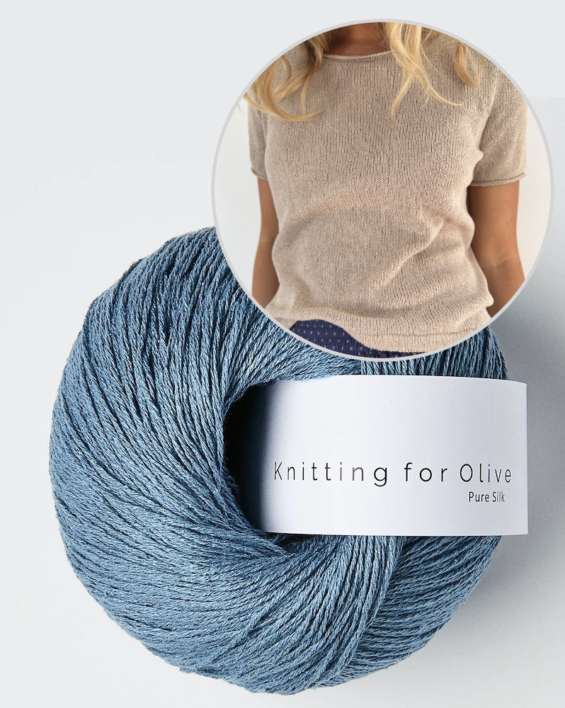 LeKnit Fabienne Tee mit Pure Silk von Knitting for Olive 10