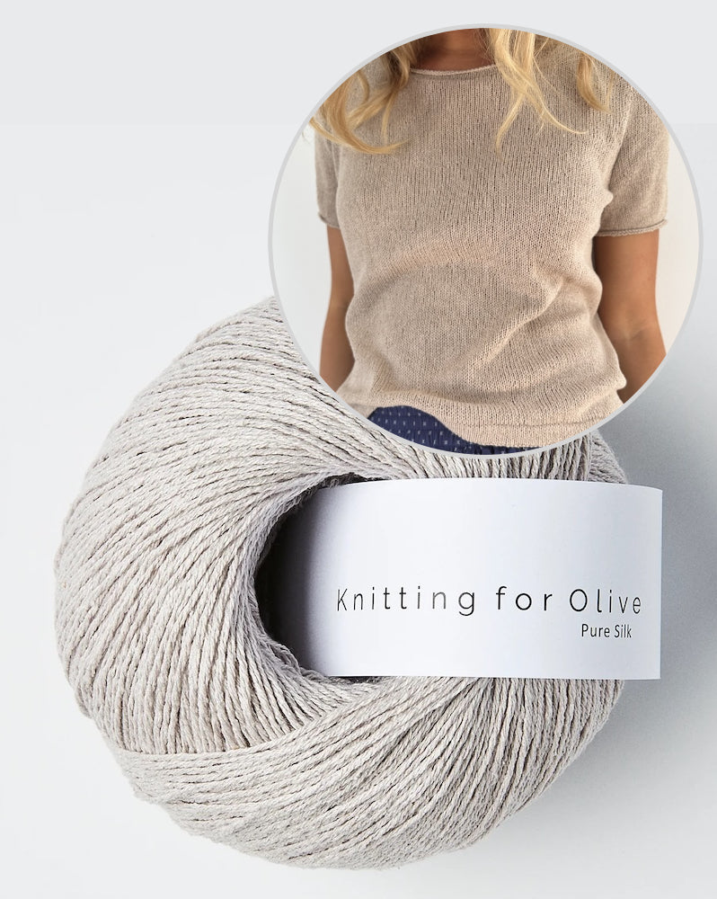 LeKnit Fabienne Tee mit Pure Silk von Knitting for Olive 8