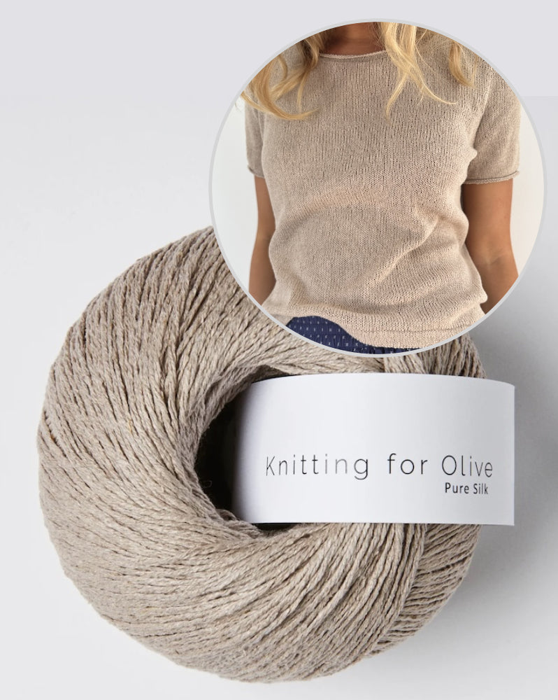 LeKnit Fabienne Tee mit Pure Silk von Knitting for Olive 7