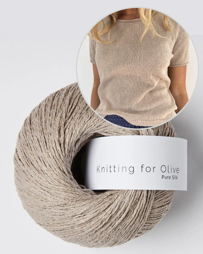 LeKnit Fabienne Tee mit Pure Silk von Knitting for Olive 7