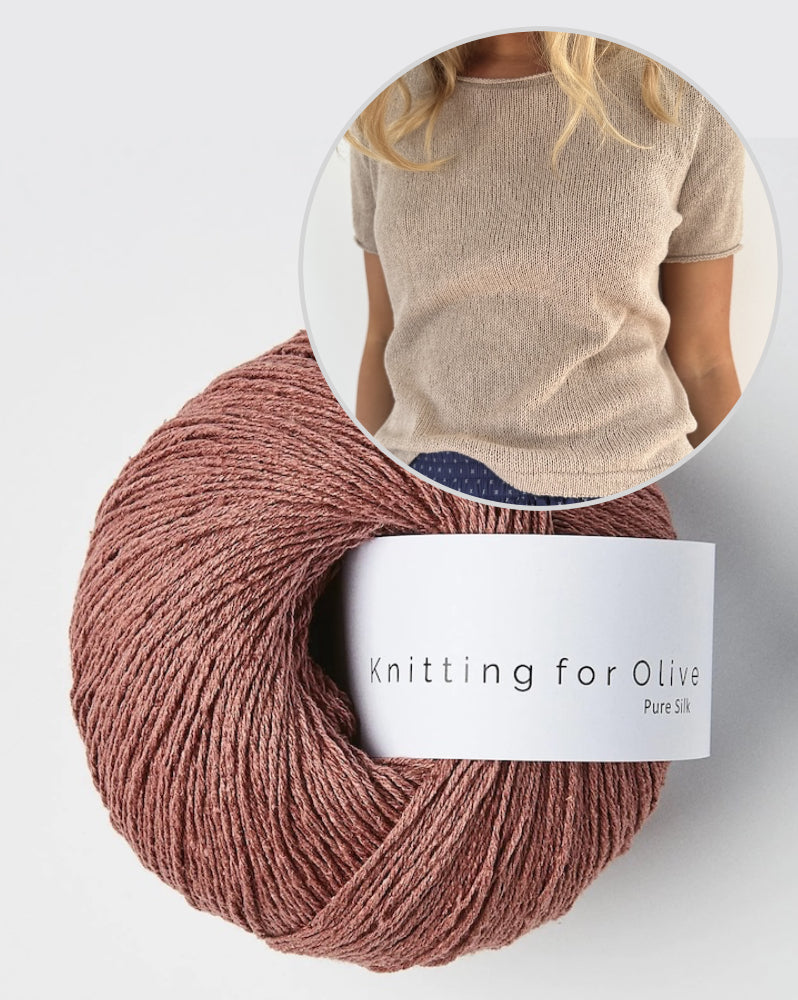 LeKnit Fabienne Tee mit Pure Silk von Knitting for Olive 11