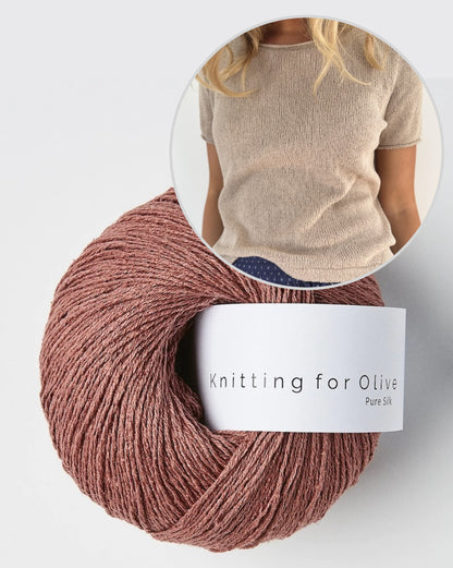 LeKnit Fabienne Tee mit Pure Silk von Knitting for Olive 11