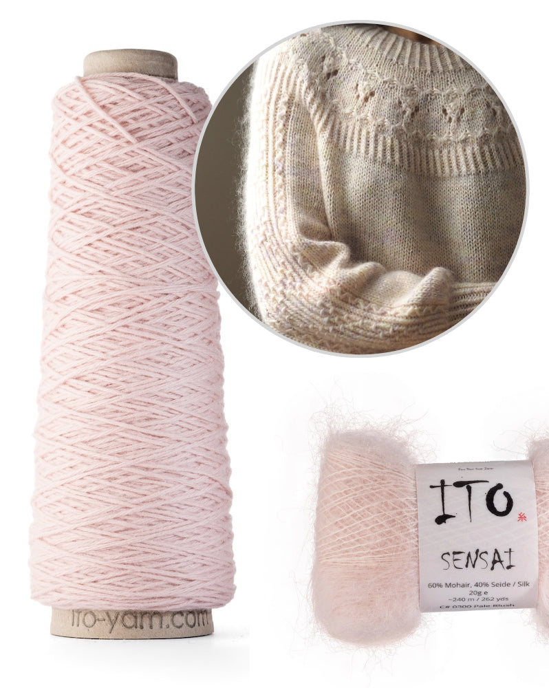 Joanna Ang Fairy Bouquet Pullover mit So Kosho und Sensai von ITO Yarn 16