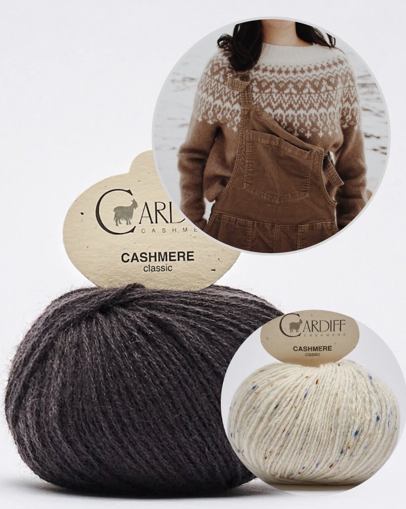 Fireside Jumper von Saskie und Co mit Classic Cashmere von Cardiff Cashmere 8
