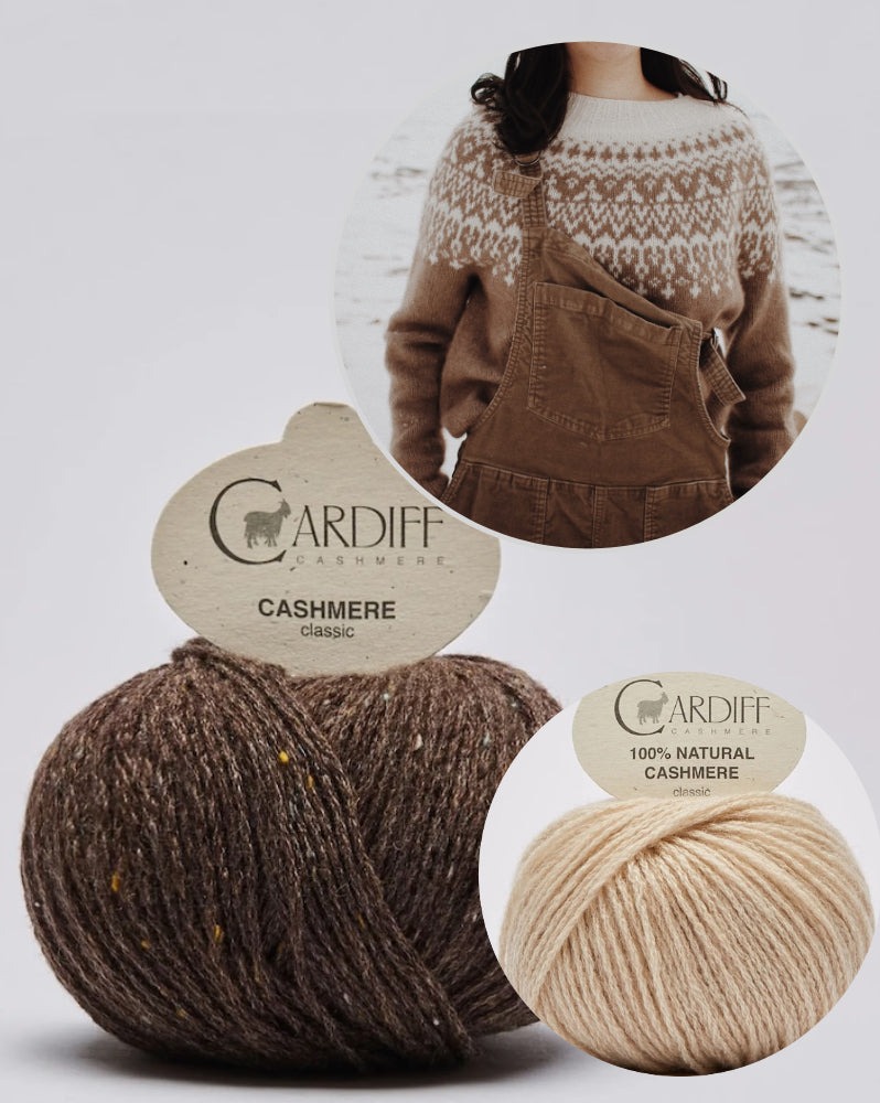 Fireside Jumper von Saskie und Co mit Classic Cashmere von Cardiff Cashmere 10