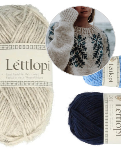 First Light Sweater | wie Sonnenstrahlen am Morgen aus Lettlopi von Lopi Island