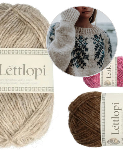 First Light Sweater | wie Sonnenstrahlen am Morgen aus Lettlopi von Lopi Island