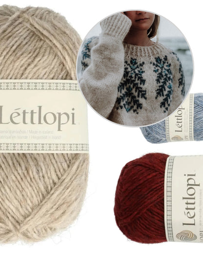 First Light Sweater | wie Sonnenstrahlen am Morgen aus Lettlopi von Lopi Island