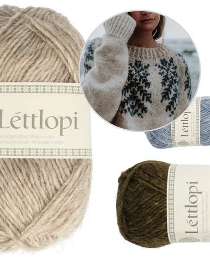 First Light Sweater | wie Sonnenstrahlen am Morgen aus Lettlopi von Lopi Island