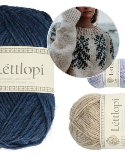 First Light Sweater | wie Sonnenstrahlen am Morgen aus Lettlopi von Lopi Island
