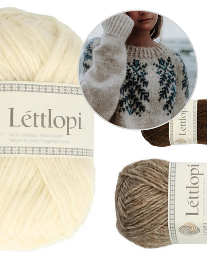 First Light Sweater | wie Sonnenstrahlen am Morgen aus Lettlopi von Lopi Island