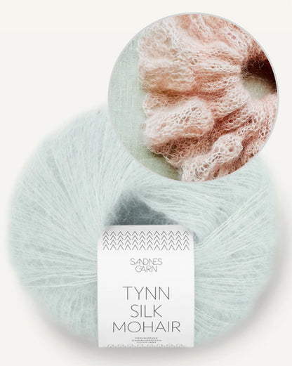 Fleur Scrunchie - Tynn Silk Mohair | zartes Geschenk
