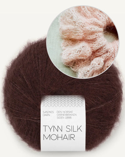 Fleur Scrunchie - Tynn Silk Mohair | zartes Geschenk