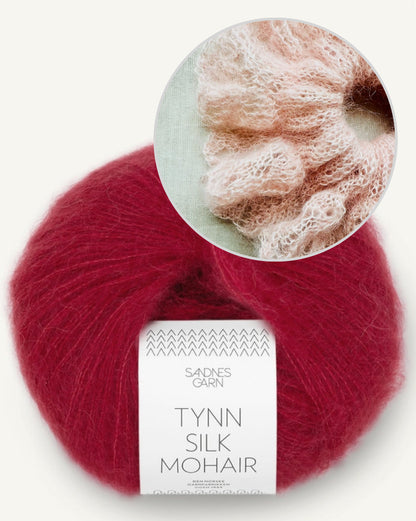 Fleur Scrunchie - Tynn Silk Mohair | zartes Geschenk