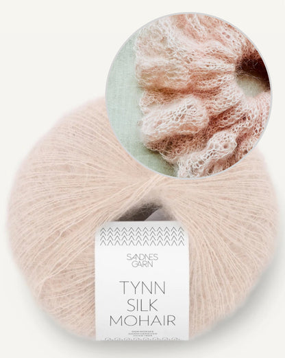 Fleur Scrunchie - Tynn Silk Mohair | zartes Geschenk