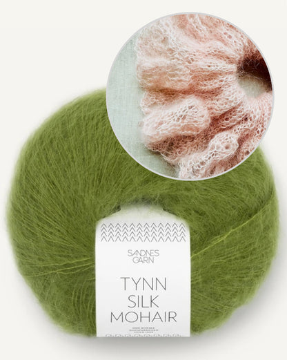 Fleur Scrunchie - Tynn Silk Mohair | zartes Geschenk