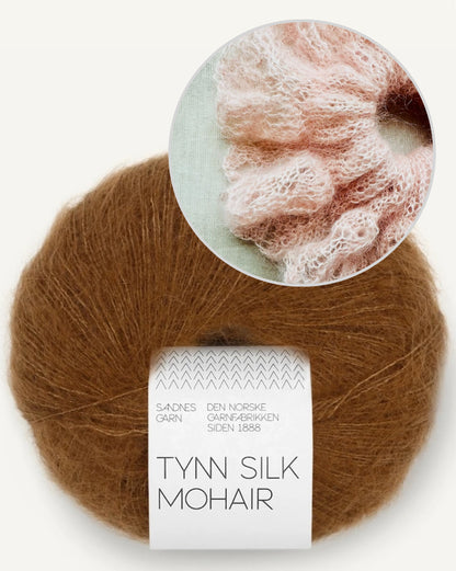 Fleur Scrunchie - Tynn Silk Mohair | zartes Geschenk