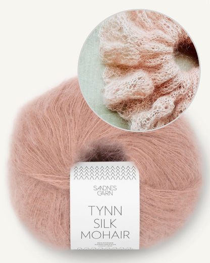 Fleur Scrunchie - Tynn Silk Mohair | zartes Geschenk