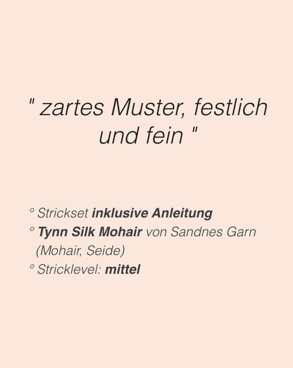 Fleur Scrunchie - Tynn Silk Mohair | zartes Geschenk
