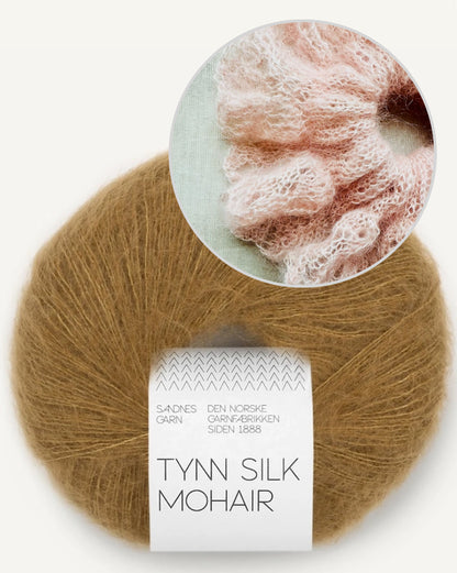Fleur Scrunchie - Tynn Silk Mohair | zartes Geschenk