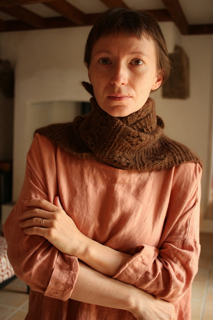 Floks Shawl | Wrap made from Plötulopi by Lopi Island and Tynn Silk Mohair by Sandnes