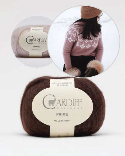 Florealis Sweater | feine Flocken aus Prime von Cardiff Cashmere