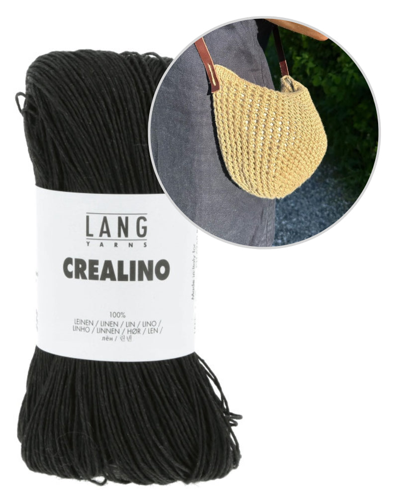 Florence Bag von PetiteKnit mit Crealino von Lang Yarns 17